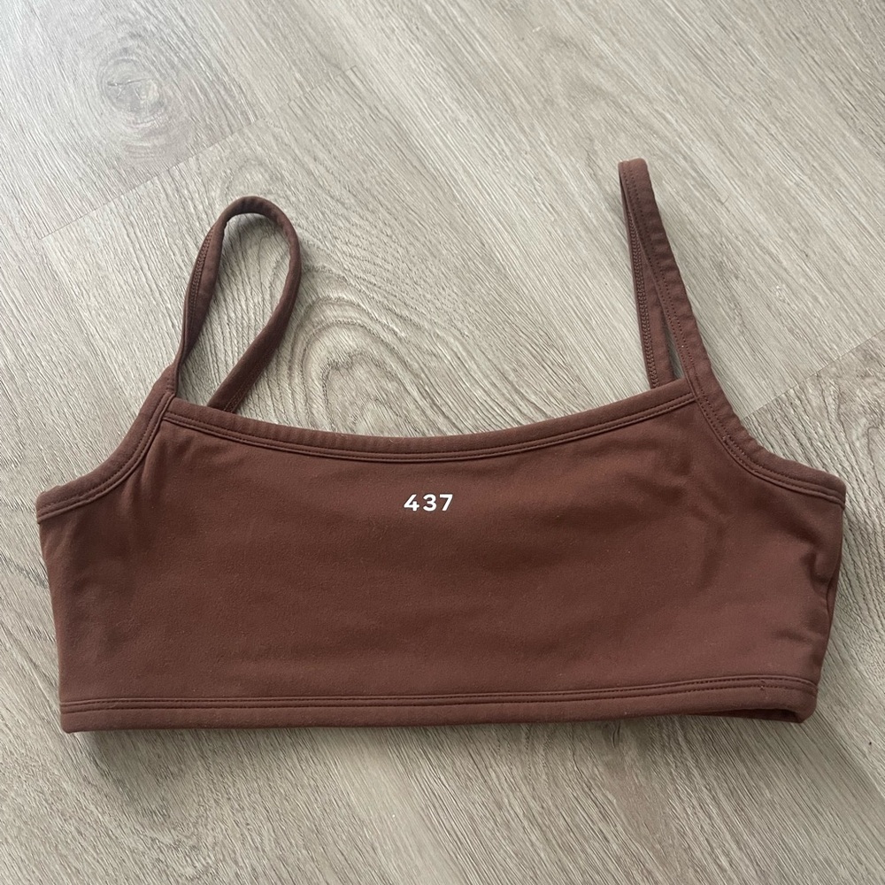 437 Women's Brown Sports Bra
